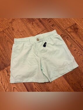 Properly Tied mint mallard shorts NEW youth medium smoke pet free home